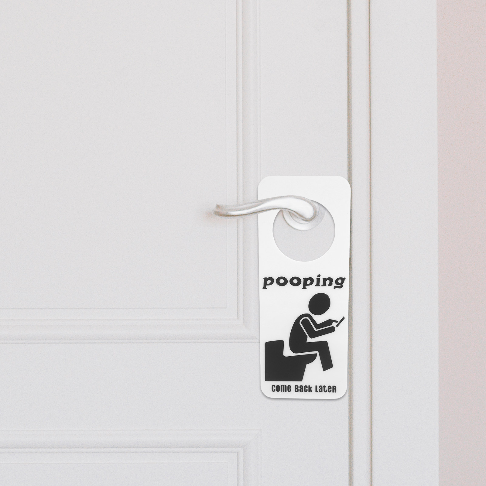 Home Bathroom Occupied Sign - Bathroom Occupied Door Sign Funny Restroom