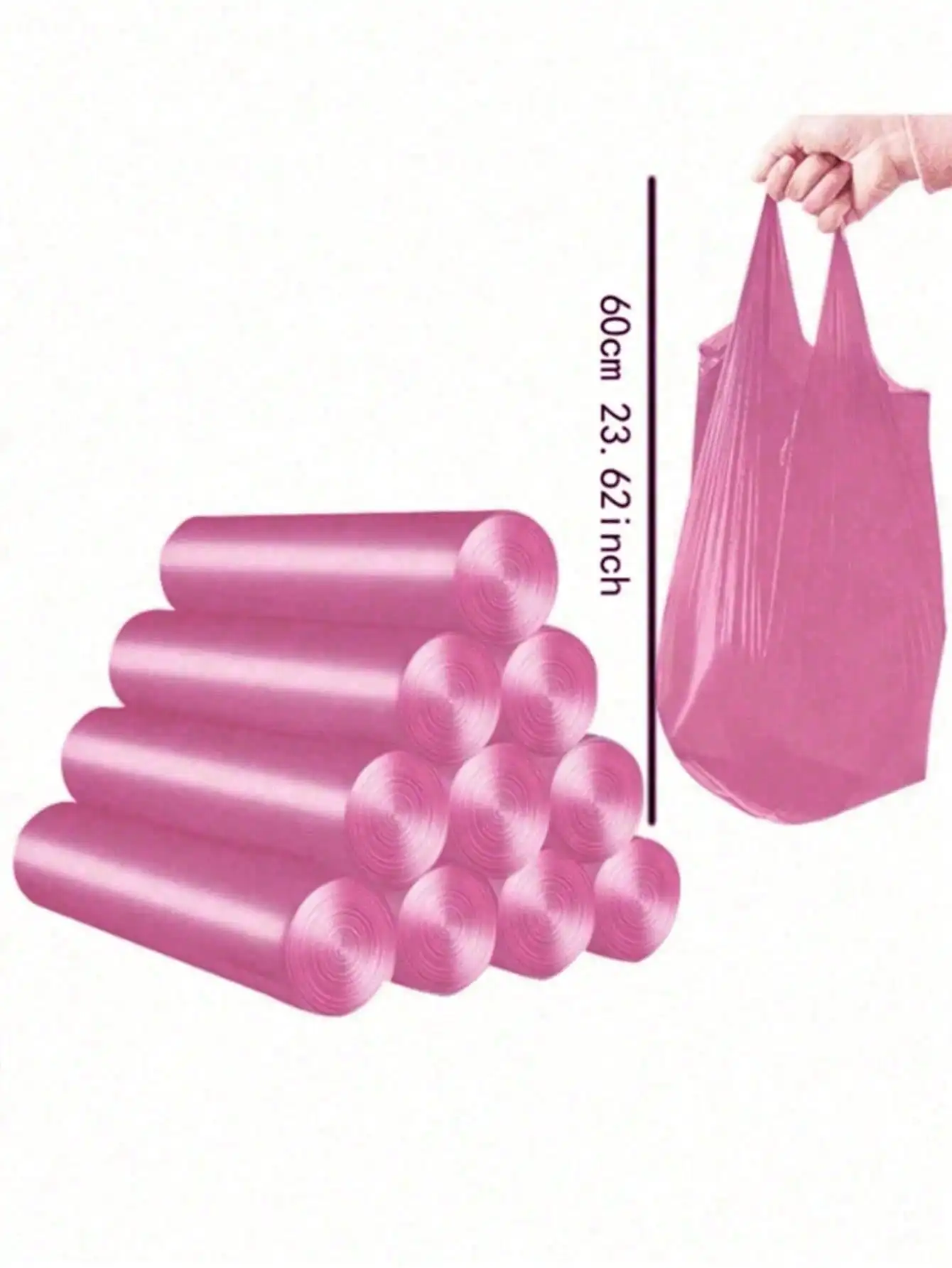 Home Bathroom Break - 40pcs Disposable Thickened Garbage Bag, With