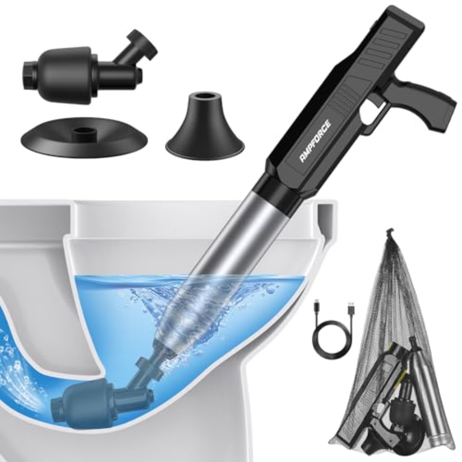 Plunger Toilet - ‌Electric Toilet Plunger for Bathroom, High-Pressure
