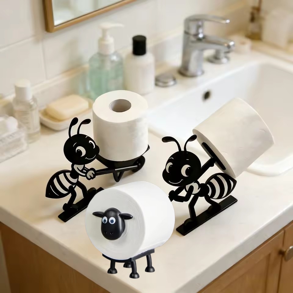 Toilet Paper Holder - Ant Sheep Shaped Toilet Paper Holder