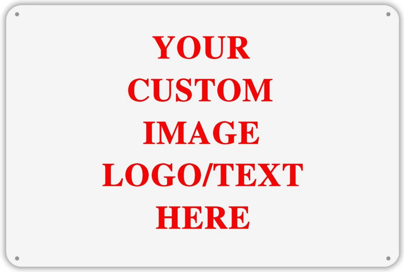 Home Bathroom Signs - Custom Sign Personalized Metal Sign Design