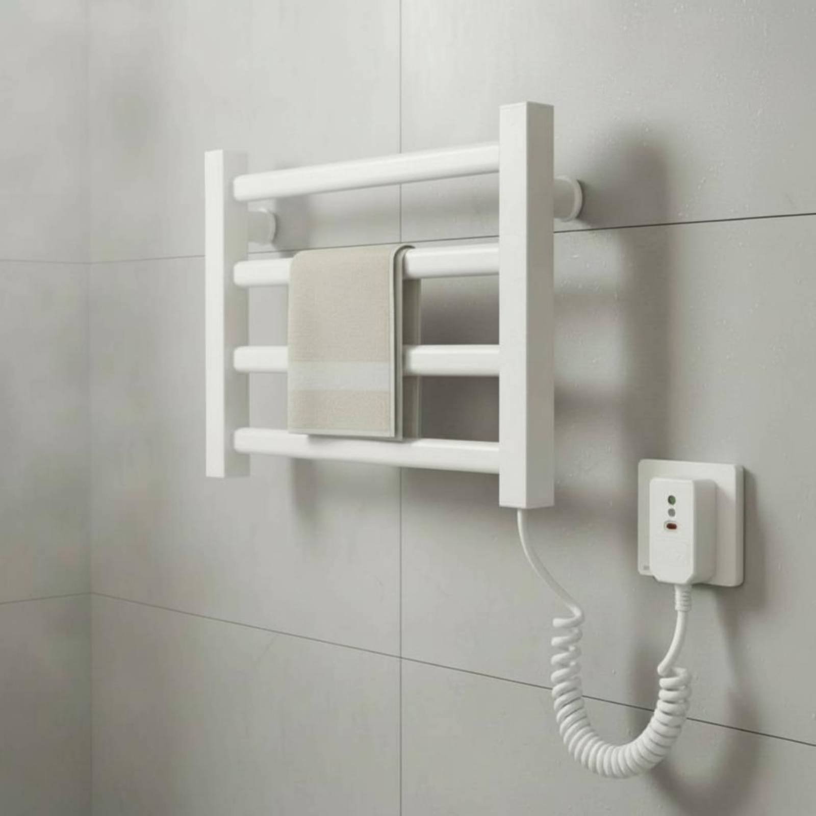 Towel Warmer Electric - Electric Heated Towel Rack No Drill