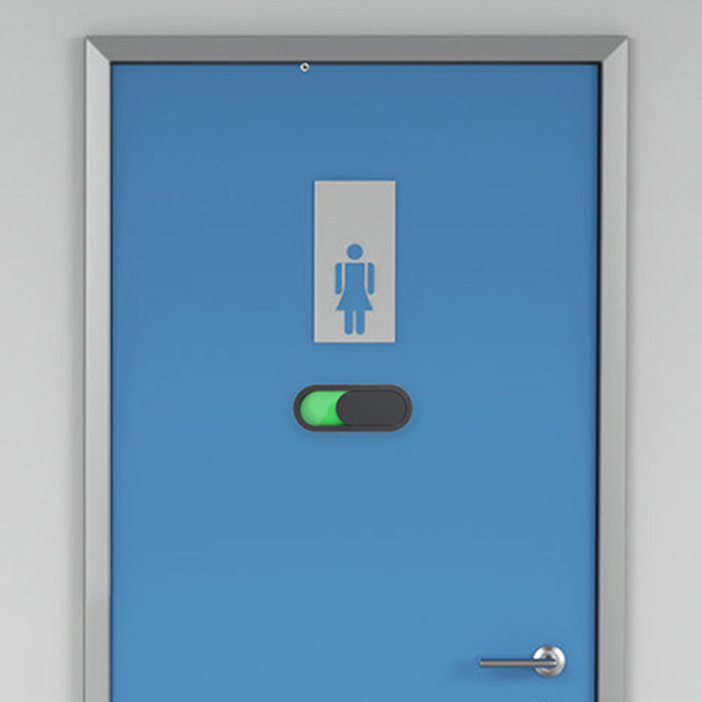 Home Bathroom Occupied Sign - 2Pcs Door Status Sign Stable Organic