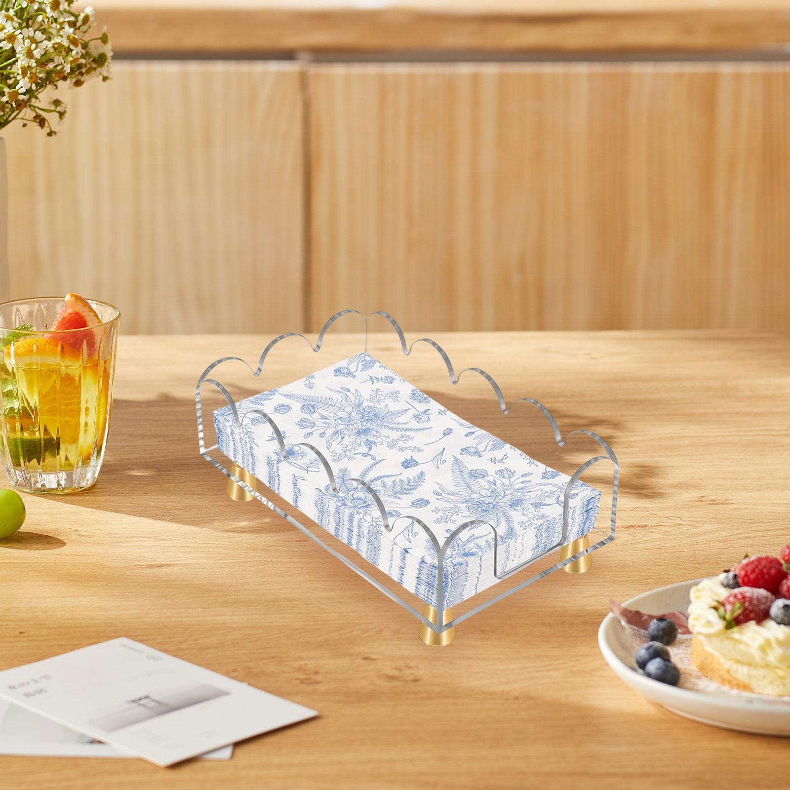 Home Bathroom Paper Towel Holder - Acrylic Napkin Holder Bathroom Paper Towel