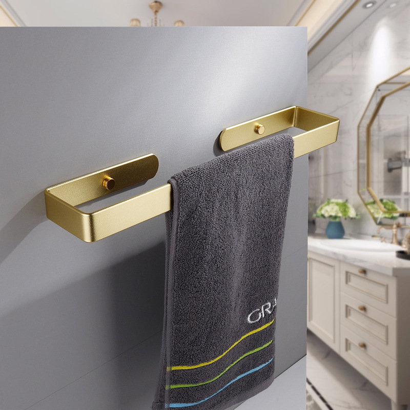 Home Bathroom Paper Towel Holder - Golden Bathroom Hardware Set Toilet Roll