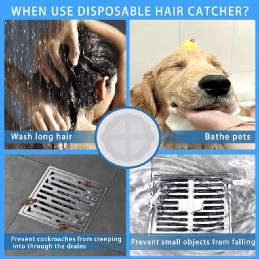 Disposable Hair Drain Catcher  - Drain Hair Catcher บทวิจารณ์และราคา
