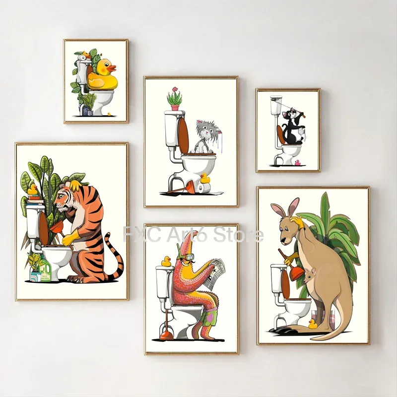 1PCS Frameless Fun Bathroom An - Toilet Paper Holder บทวิจารณ์และราคา