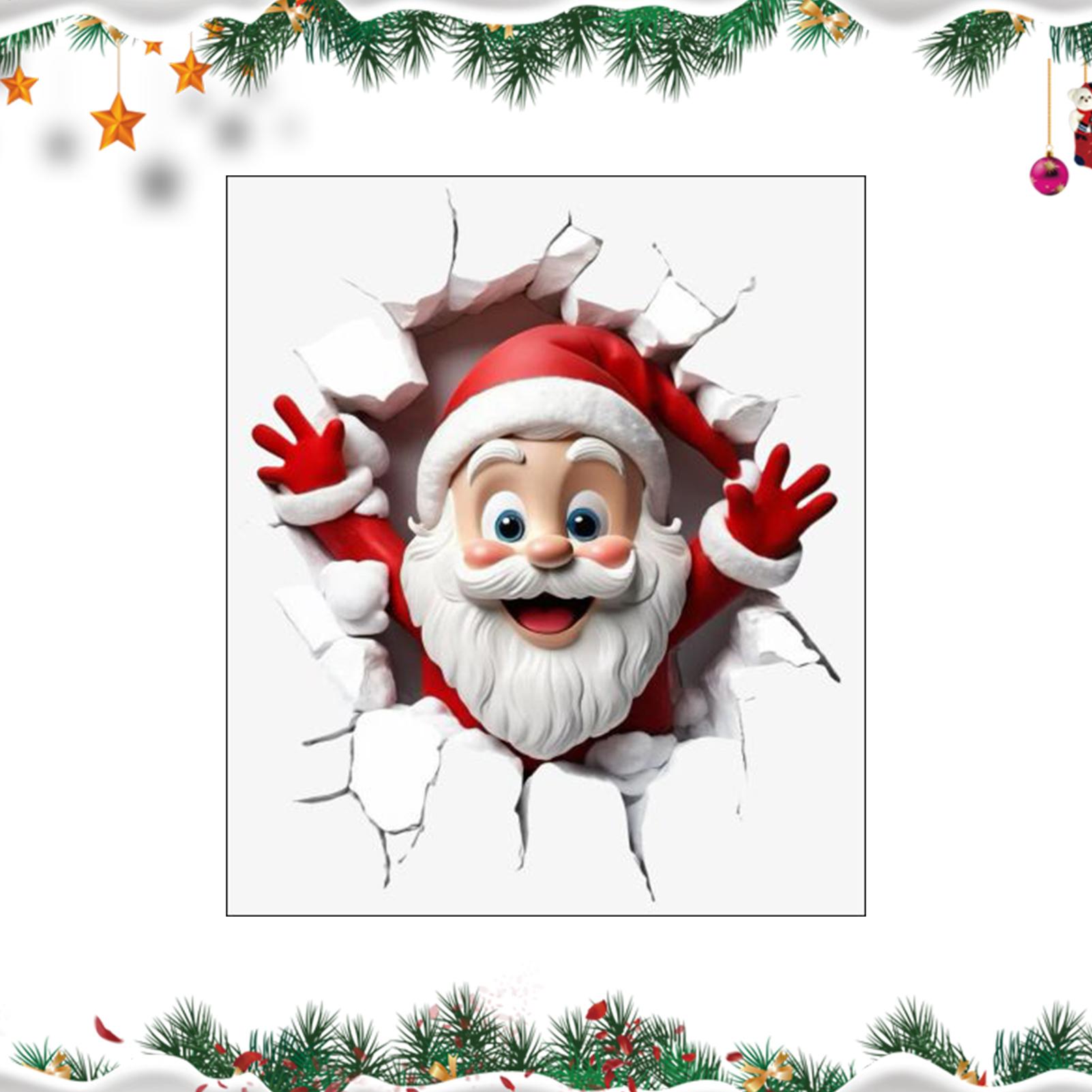 Christmas Toilet Seat Sticker  - Home Bathroom Break บทวิจารณ์และราคา