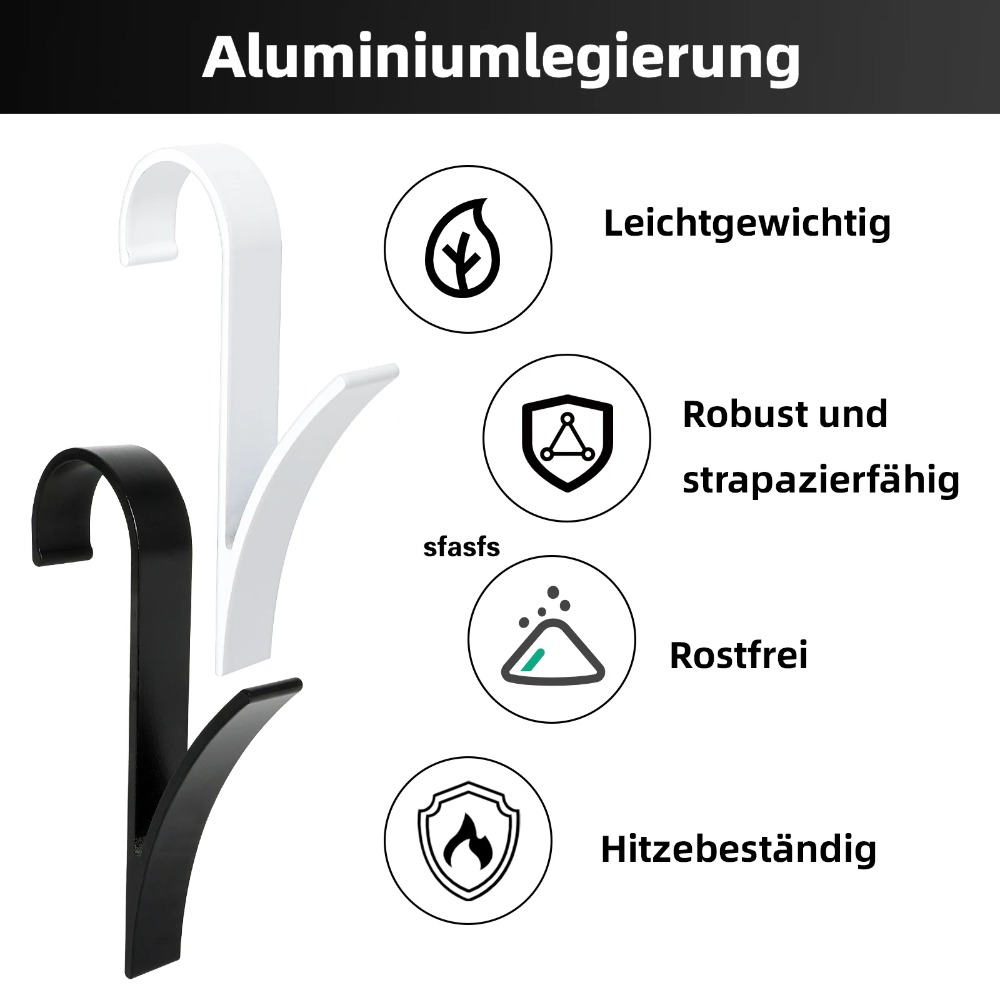 4pcs Black Hooks for Heated To - Towel Bar Stainless บทวิจารณ์และราคา