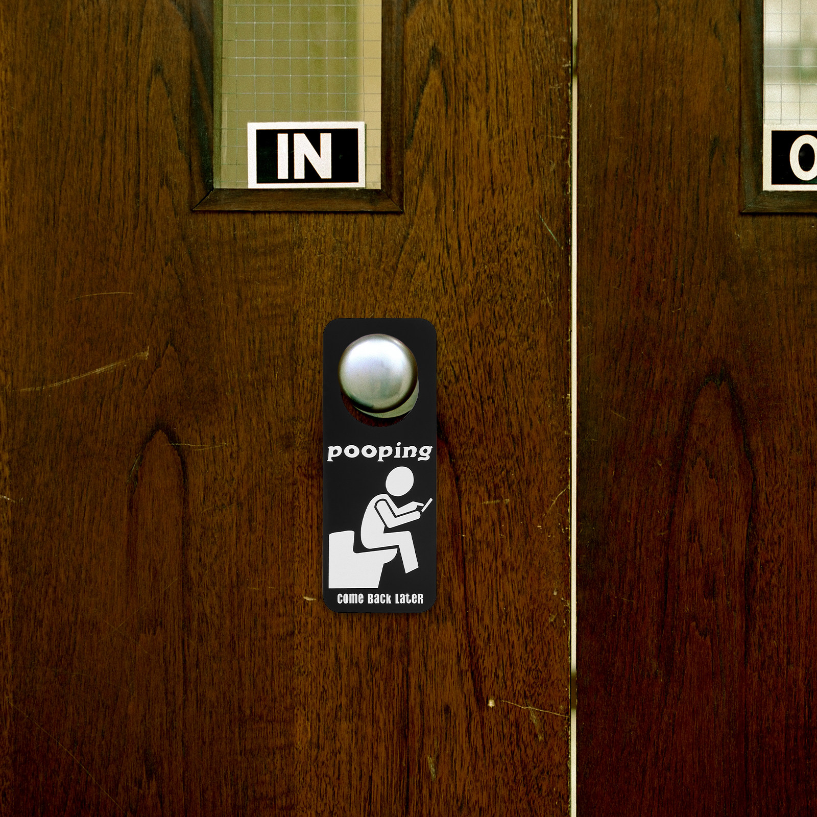 Funny Occupied Sign for Bathro - Home Bathroom Occupied Sign บทวิจารณ์และราคา