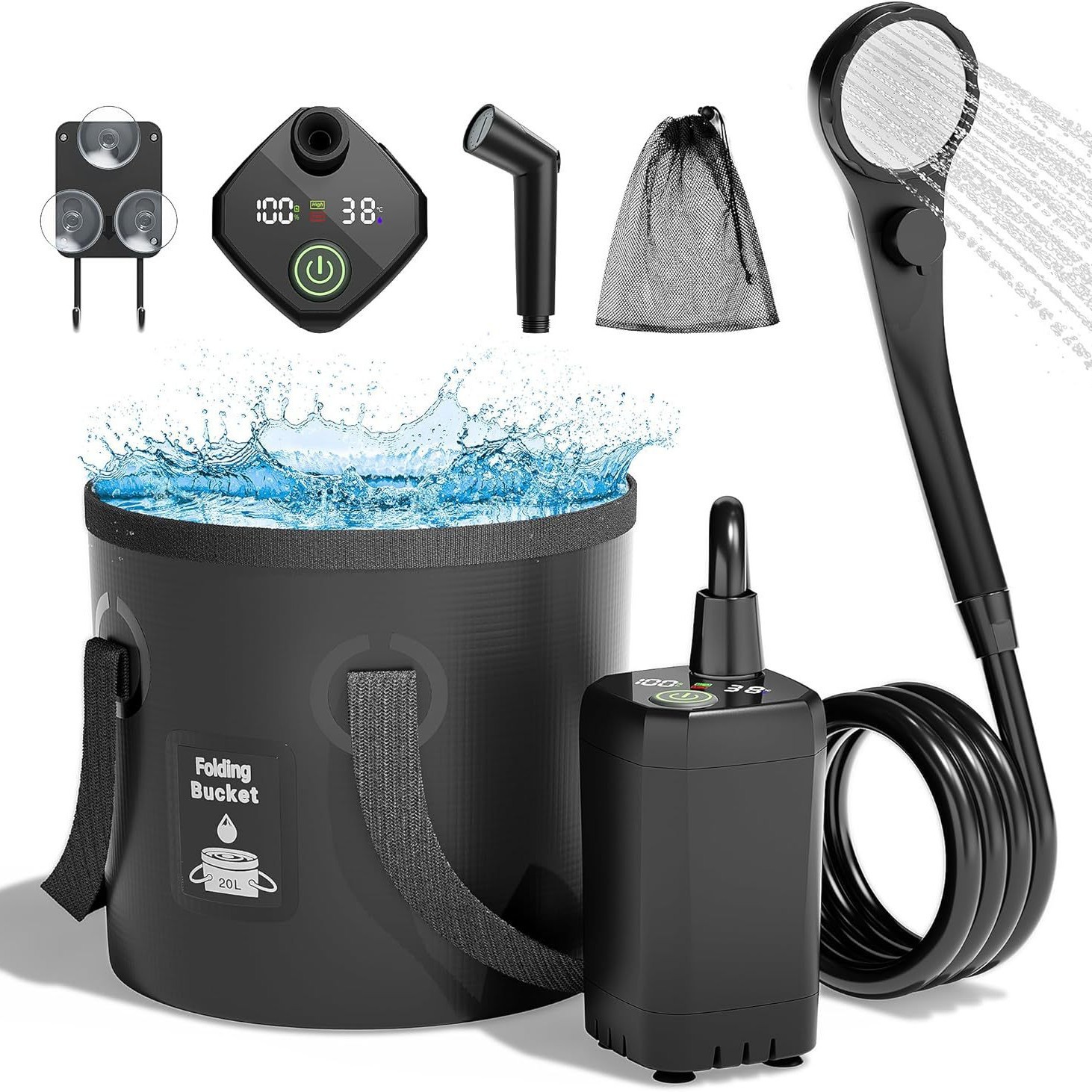 Portable Self-Priming Electric - Home Bath บทวิจารณ์และราคา