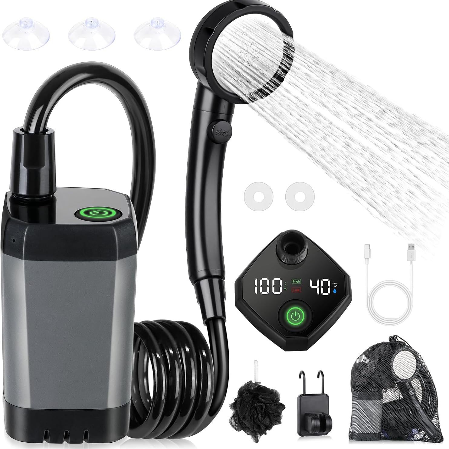 Portable Self-Priming Electric - Home Bath บทวิจารณ์และราคา