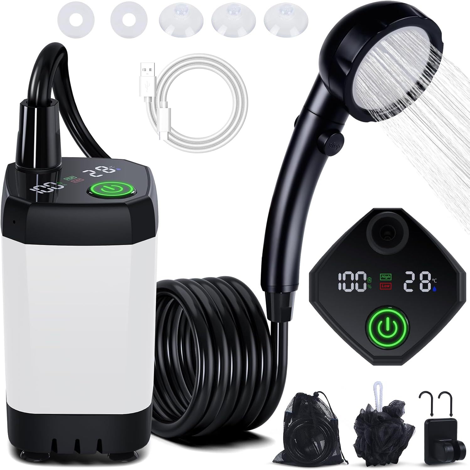 Portable Self-Priming Electric - Home Bath บทวิจารณ์และราคา