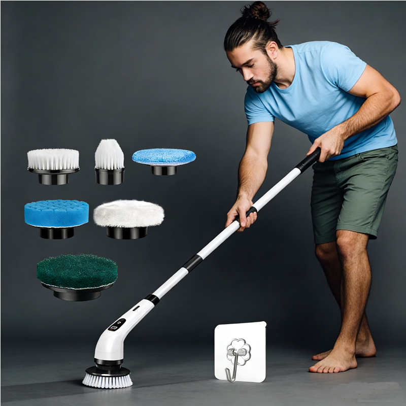 Cordless Household Spin Scrubb - Plunger Toilet บทวิจารณ์และราคา