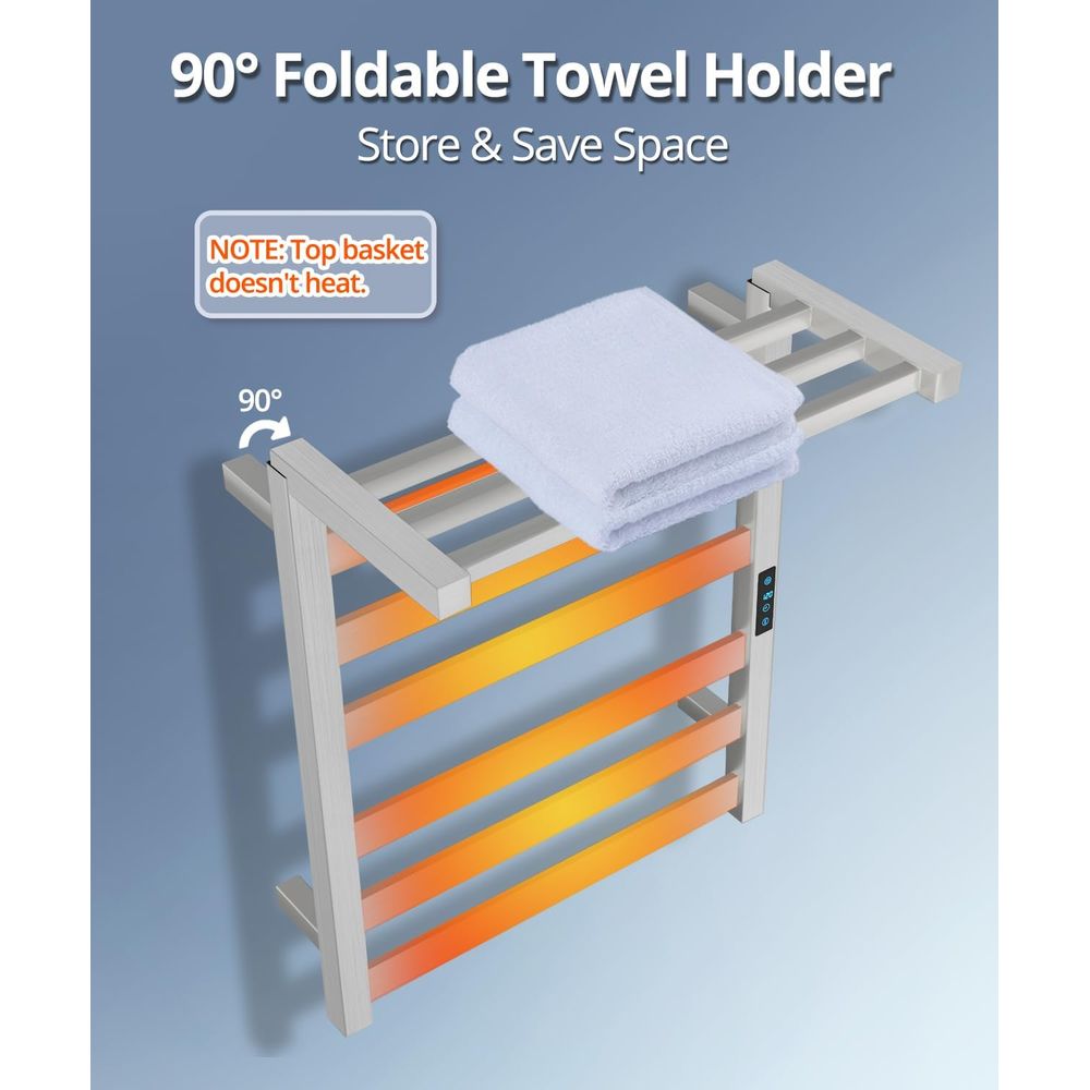 Wall-Mounted Electric Towel Wa - Towel Warmer Electric บทวิจารณ์และราคา