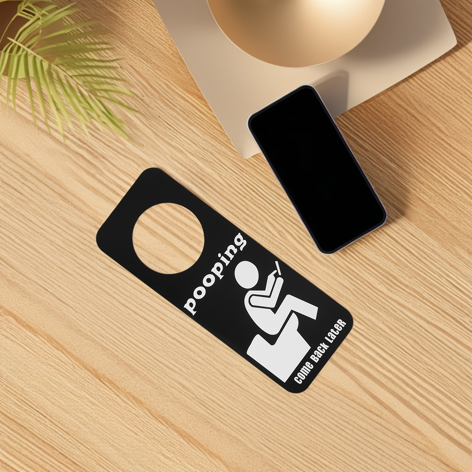 Funny Bathroom Occupied Door S - Home Bathroom Occupied Sign บทวิจารณ์และราคา