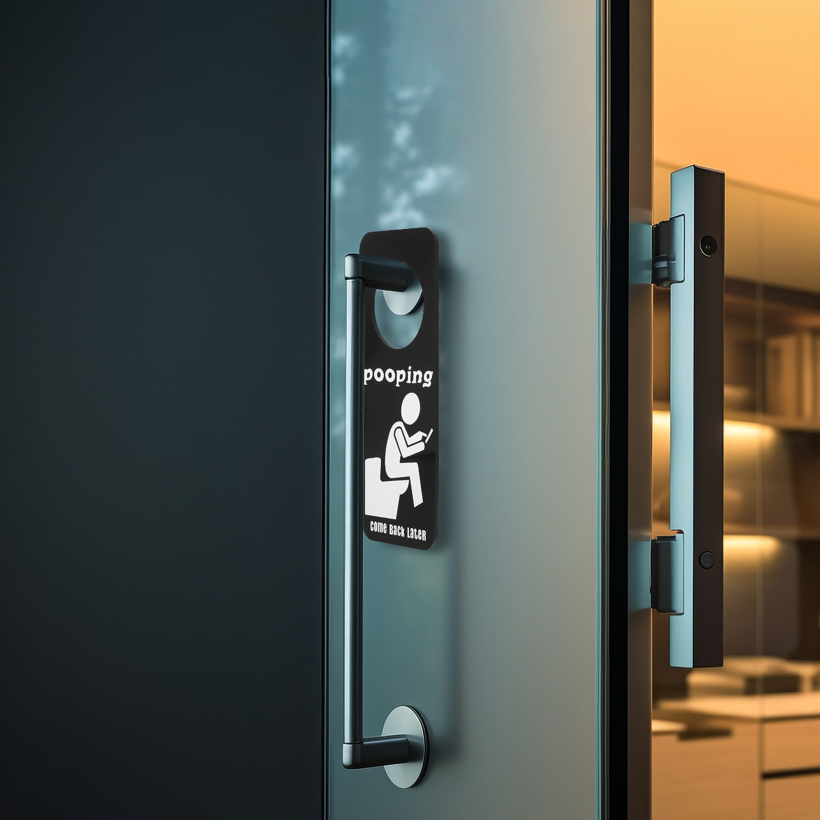 Funny Bathroom Occupied Door S - Home Bathroom Occupied Sign บทวิจารณ์และราคา