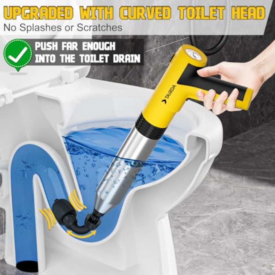 Electric Toilet Plunger, High  - Plunger Toilet บทวิจารณ์และราคา