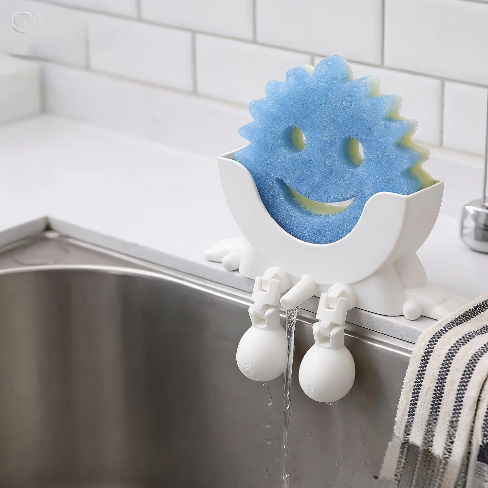 Drainable Soap & Sponge Holder - Home Bathroom Sink บทวิจารณ์และราคา