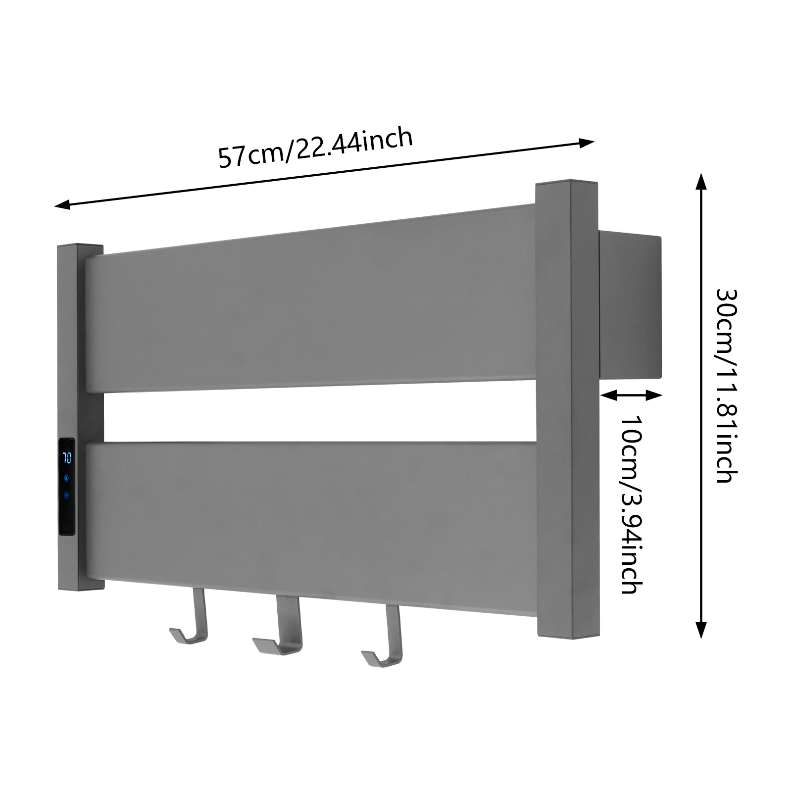 Electric Heated Towel Warmer R - Towel Warmer Electric บทวิจารณ์และราคา
