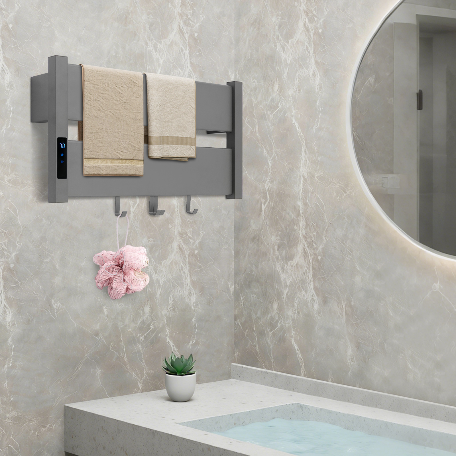 Electric Heated Towel Warmer R - Towel Warmer Electric บทวิจารณ์และราคา