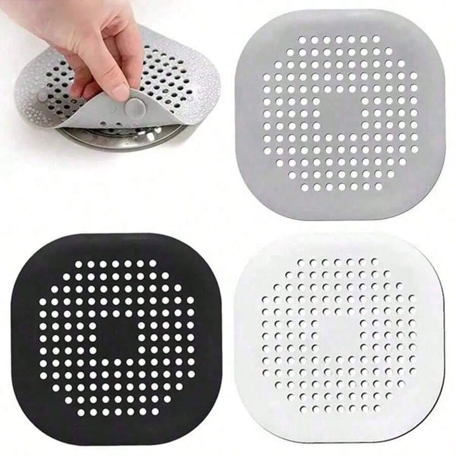 1/3pcs Silicone Hair Catcher,  - Drain Hair Catcher บทวิจารณ์และราคา