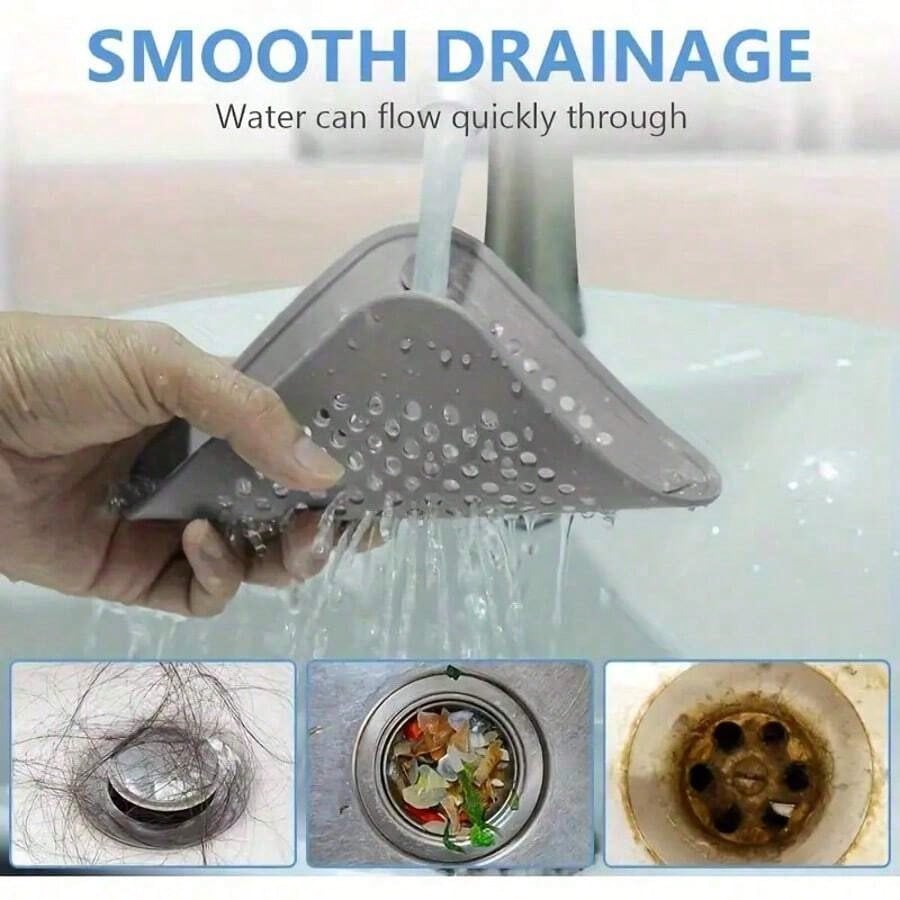 1/3pcs Silicone Hair Catcher,  - Drain Hair Catcher บทวิจารณ์และราคา