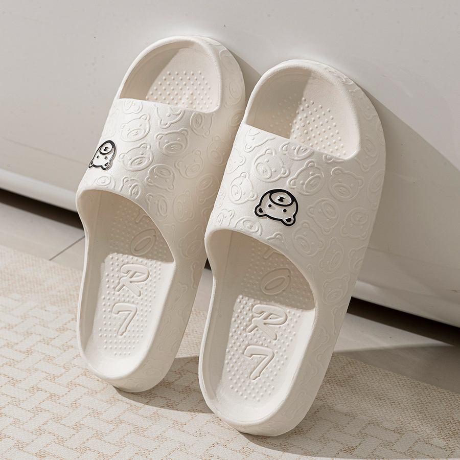 Printting Cute Bear Women Slip - Home Bath บทวิจารณ์และราคา