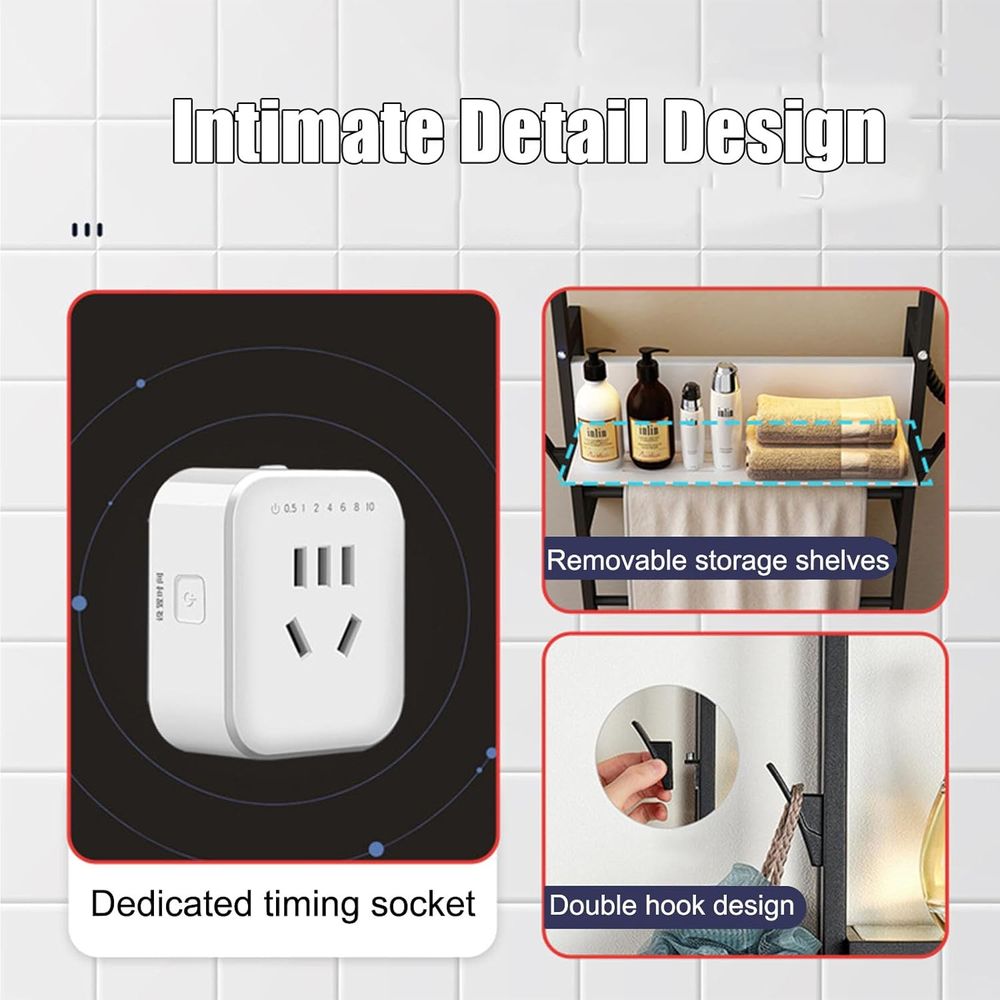 Electric Towel Warmer, Wall Mo - Towel Warmer Electric บทวิจารณ์และราคา