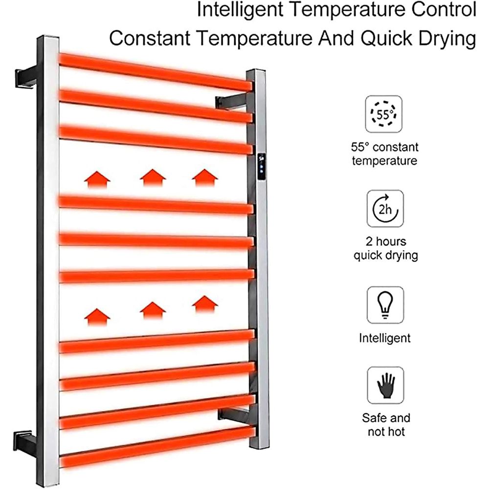Electric Towel Warmer,with Tim - Towel Warmer Electric บทวิจารณ์และราคา