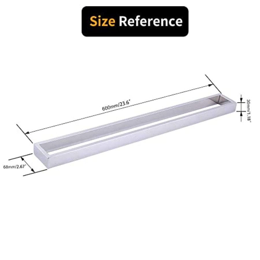SUS 304 Stainless Steel 24-Inc - Towel Bar Stainless บทวิจารณ์และราคา