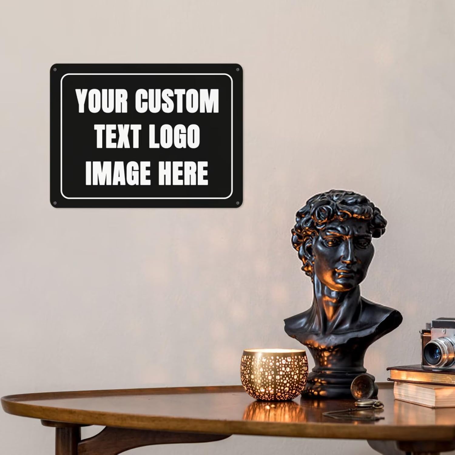 Custom Sign Personalized Metal - Home Bathroom Signs บทวิจารณ์และราคา