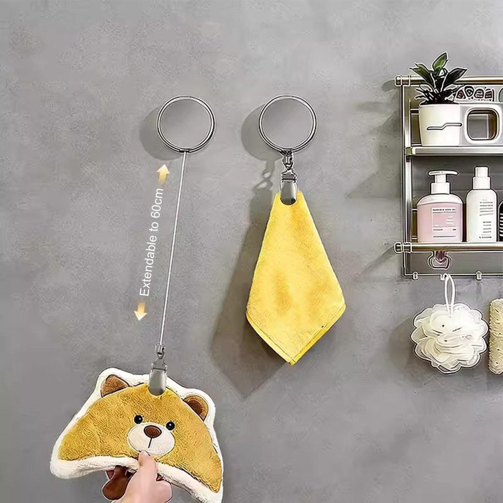 1pcs Automatic Retractable Tow - Towel Bar Stainless บทวิจารณ์และราคา