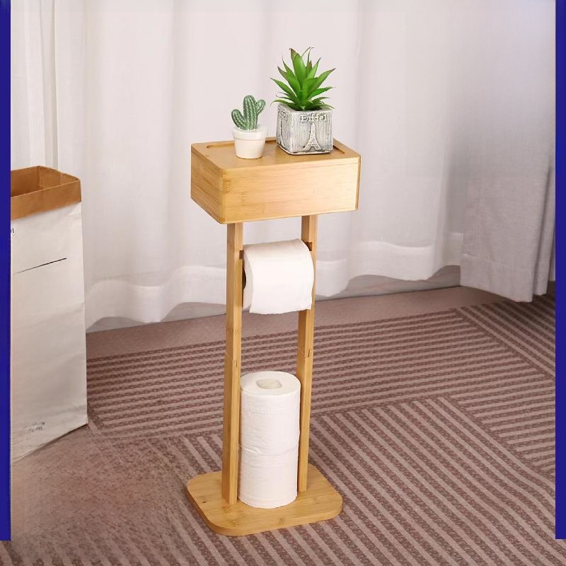 Bathroom Floor Standing Storag - Home Bathroom Paper Towel Holder บทวิจารณ์และราคา
