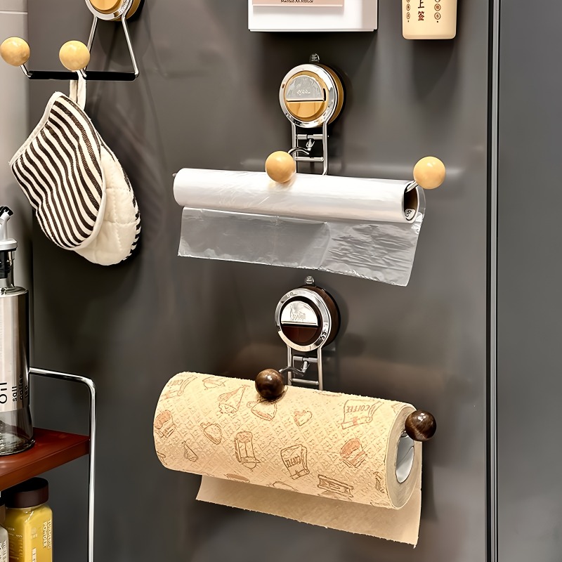 Suction Cup Kitchen Paper Towe - Home Bathroom Paper Towel Holder บทวิจารณ์และราคา
