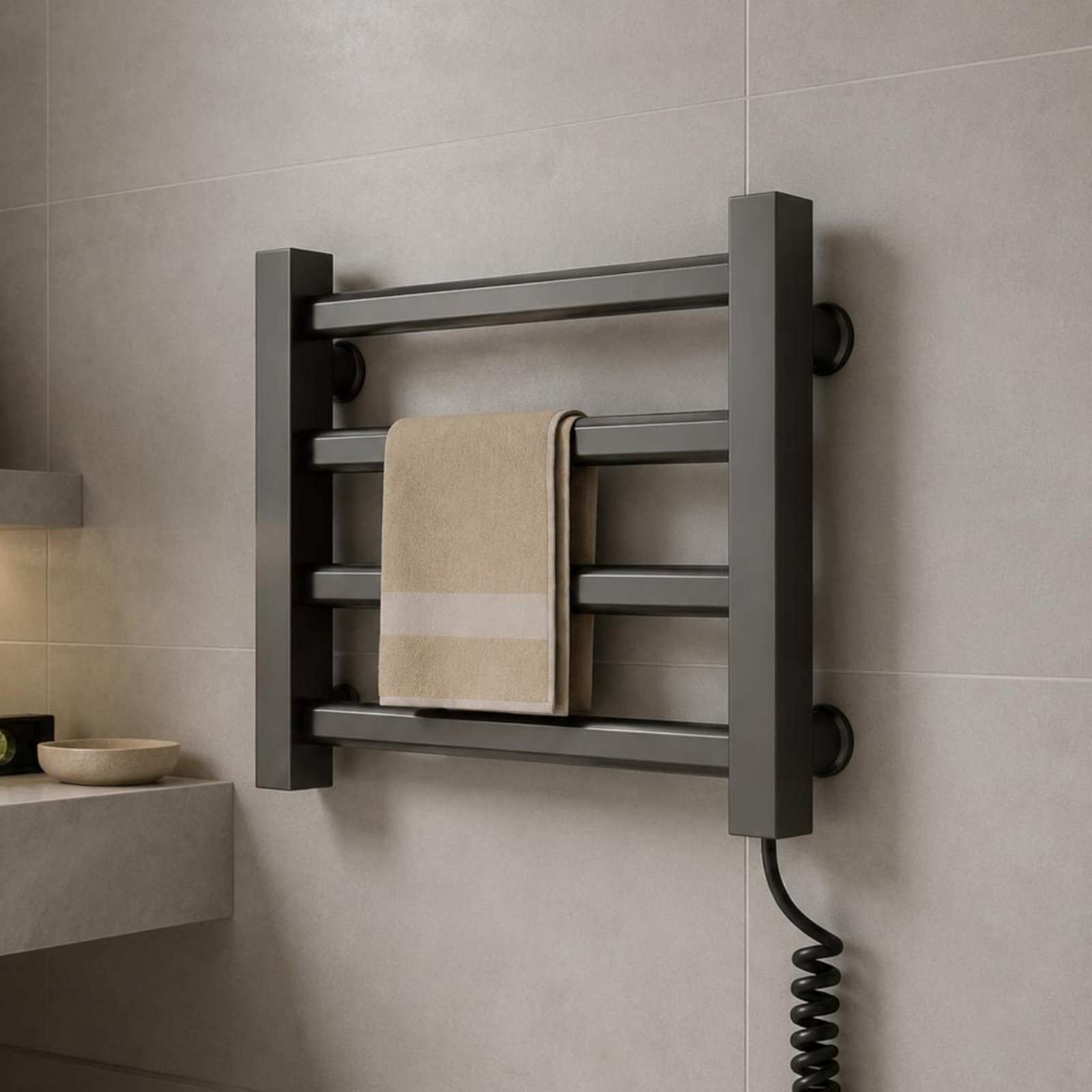 Electric Heated Towel Rack No  - Towel Warmer Electric บทวิจารณ์และราคา