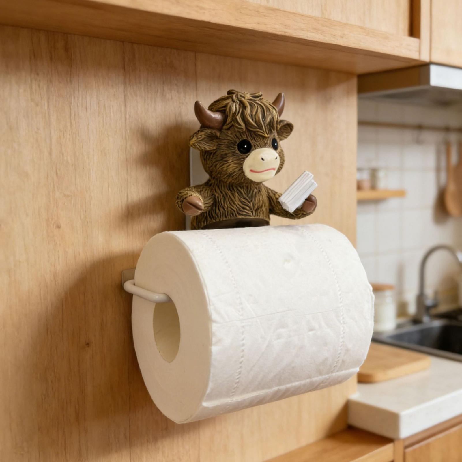 Rustic Paper Towel Holder Rust - Home Bathroom Paper Towel Holder บทวิจารณ์และราคา