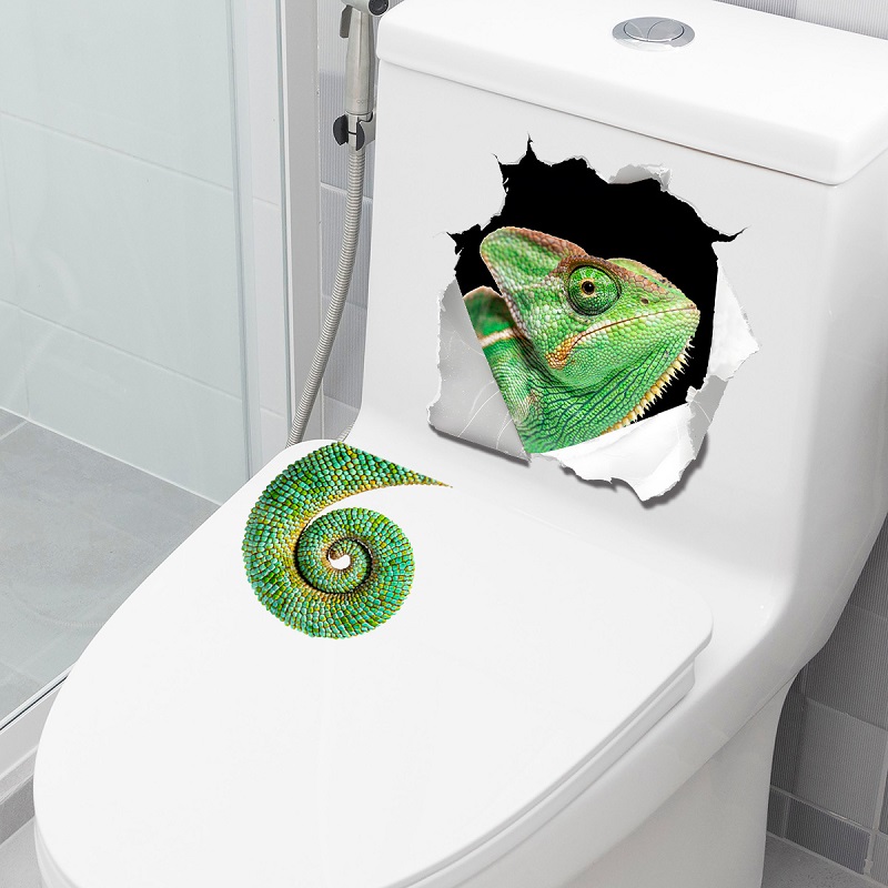 Whimsical Wall-Breaking Lizard - Home Bathroom Break บทวิจารณ์และราคา