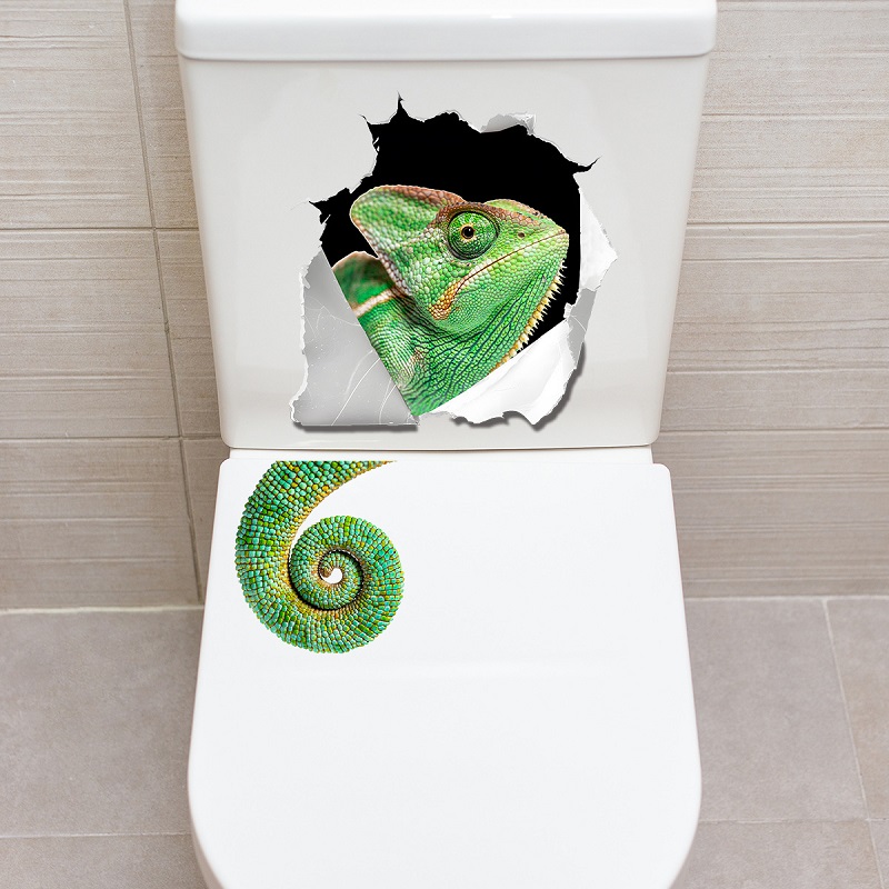 Whimsical Wall-Breaking Lizard - Home Bathroom Break บทวิจารณ์และราคา