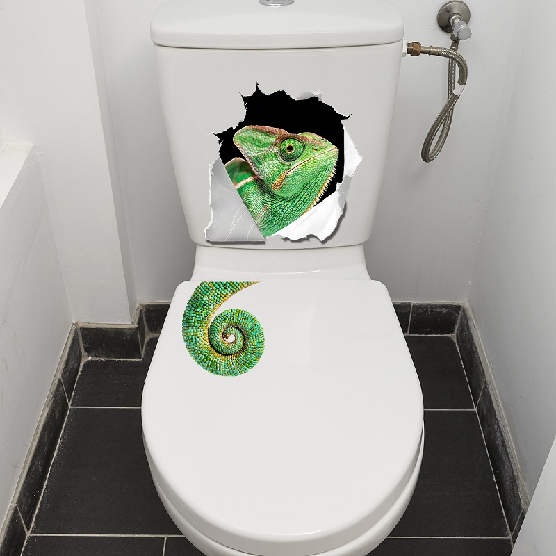 Whimsical Wall-Breaking Lizard - Home Bathroom Break บทวิจารณ์และราคา