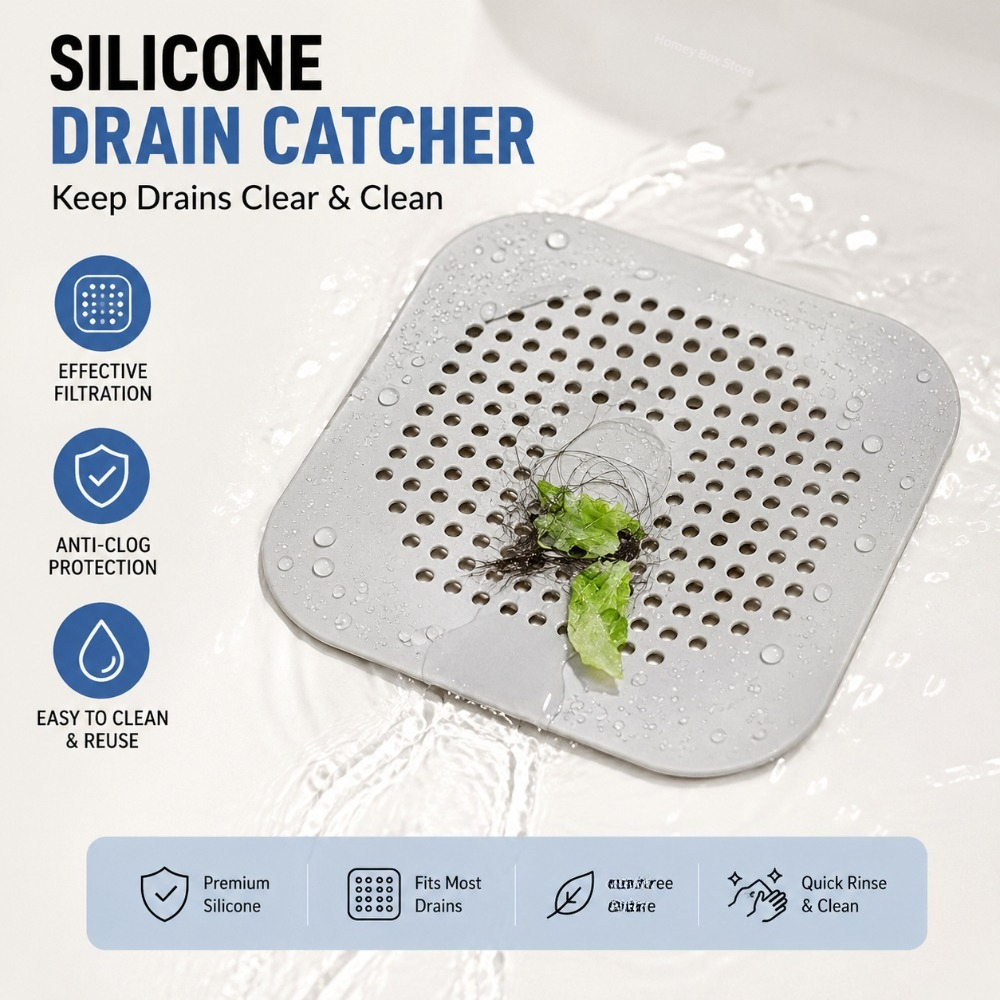 1/3/5pcs Bathroom Floor Drain  - Home Bathroom Sink บทวิจารณ์และราคา