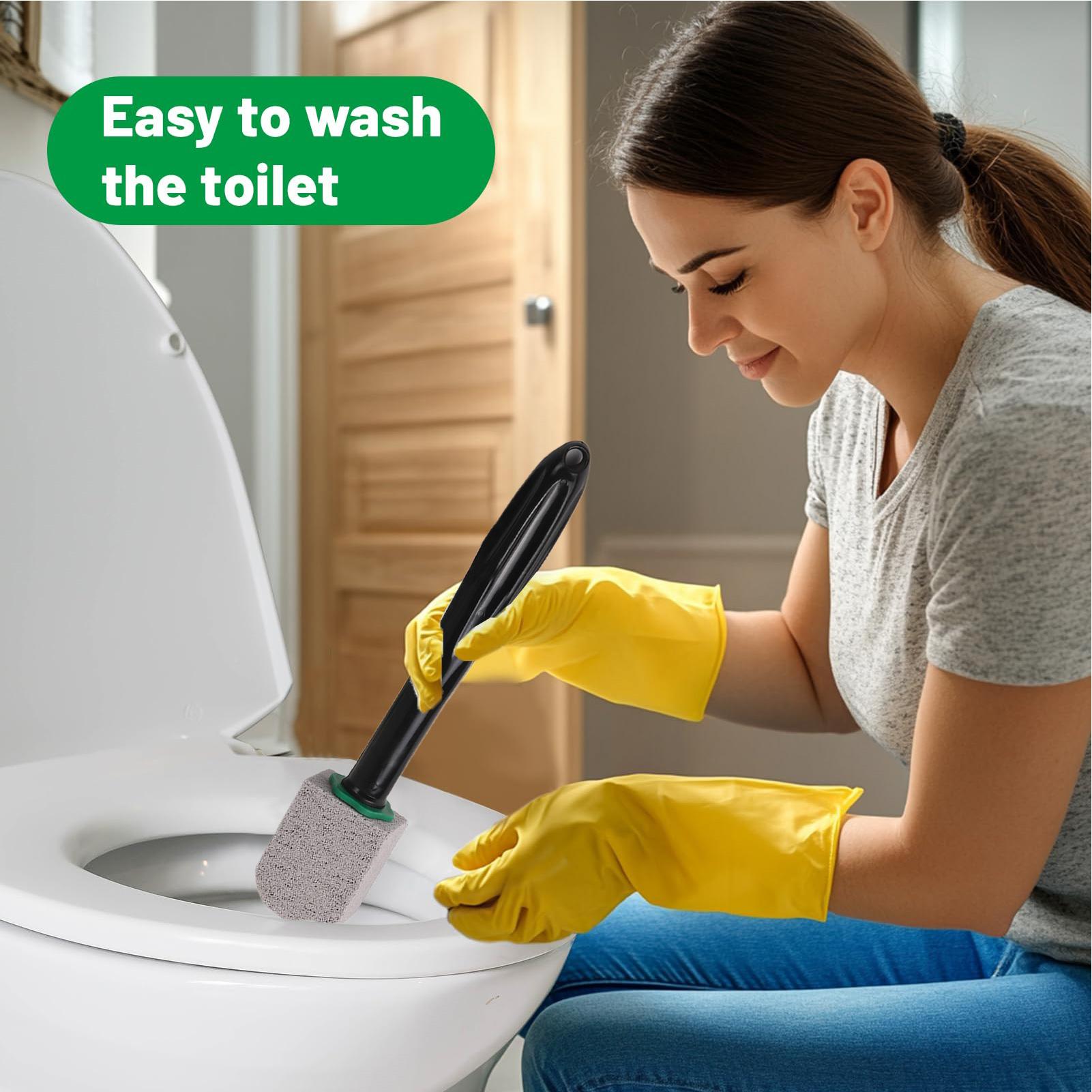 Pumice Stones With Long Handle - Home Bathroom Sink บทวิจารณ์และราคา