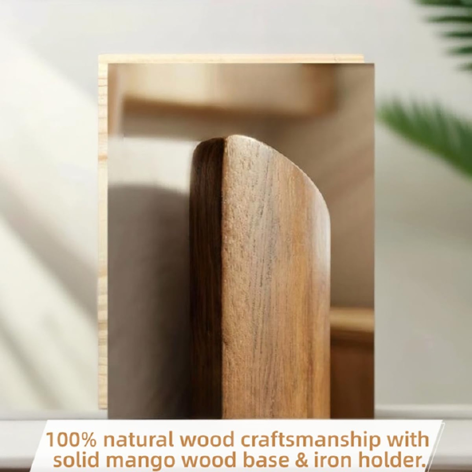 Natural Wood Kitchen Paper Tow - Home Bathroom Paper Towel Holder บทวิจารณ์และราคา