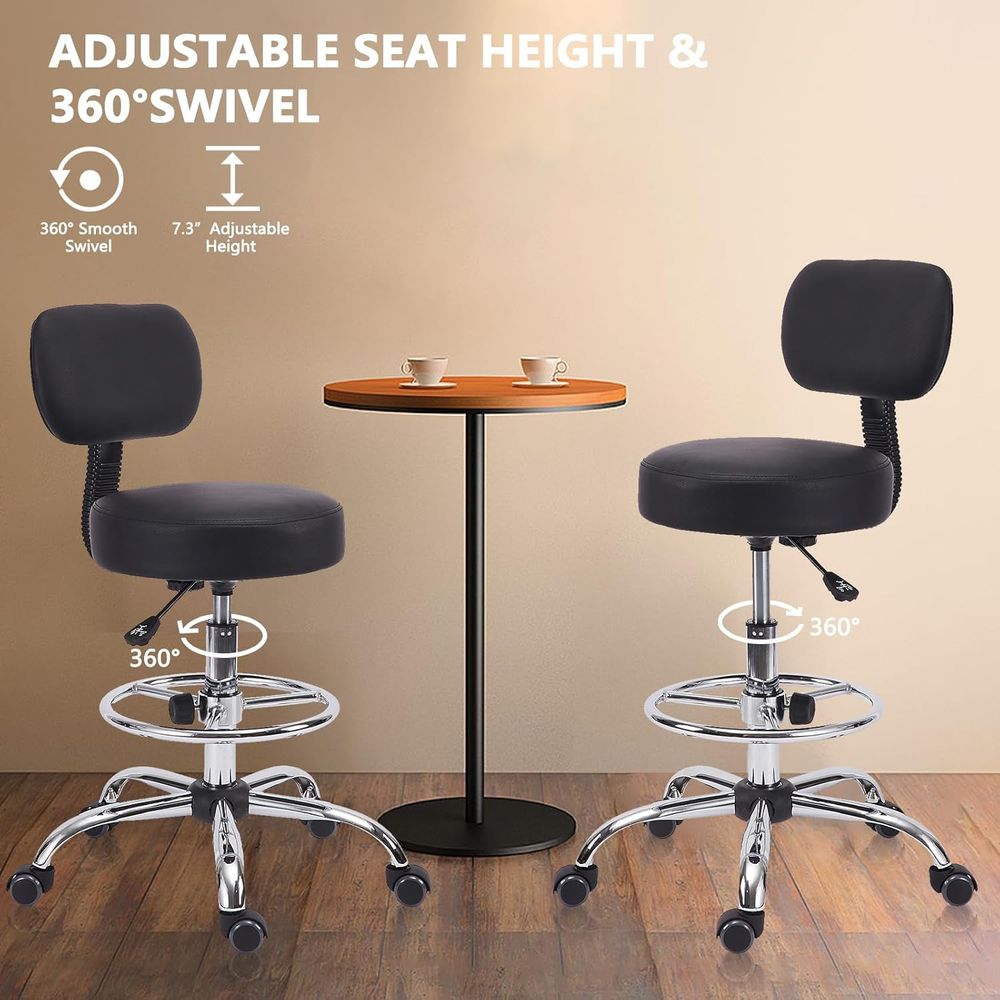 Adjustable Swivel Bar Stool wi - Home & Bathroom Building Products Pte Ltd Reviews บทวิจารณ์และราคา