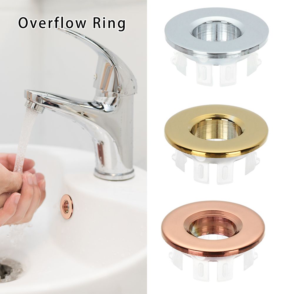 Round Hole Overflow Cover For  - Home Kitchen Bathroom Marketing บทวิจารณ์และราคา