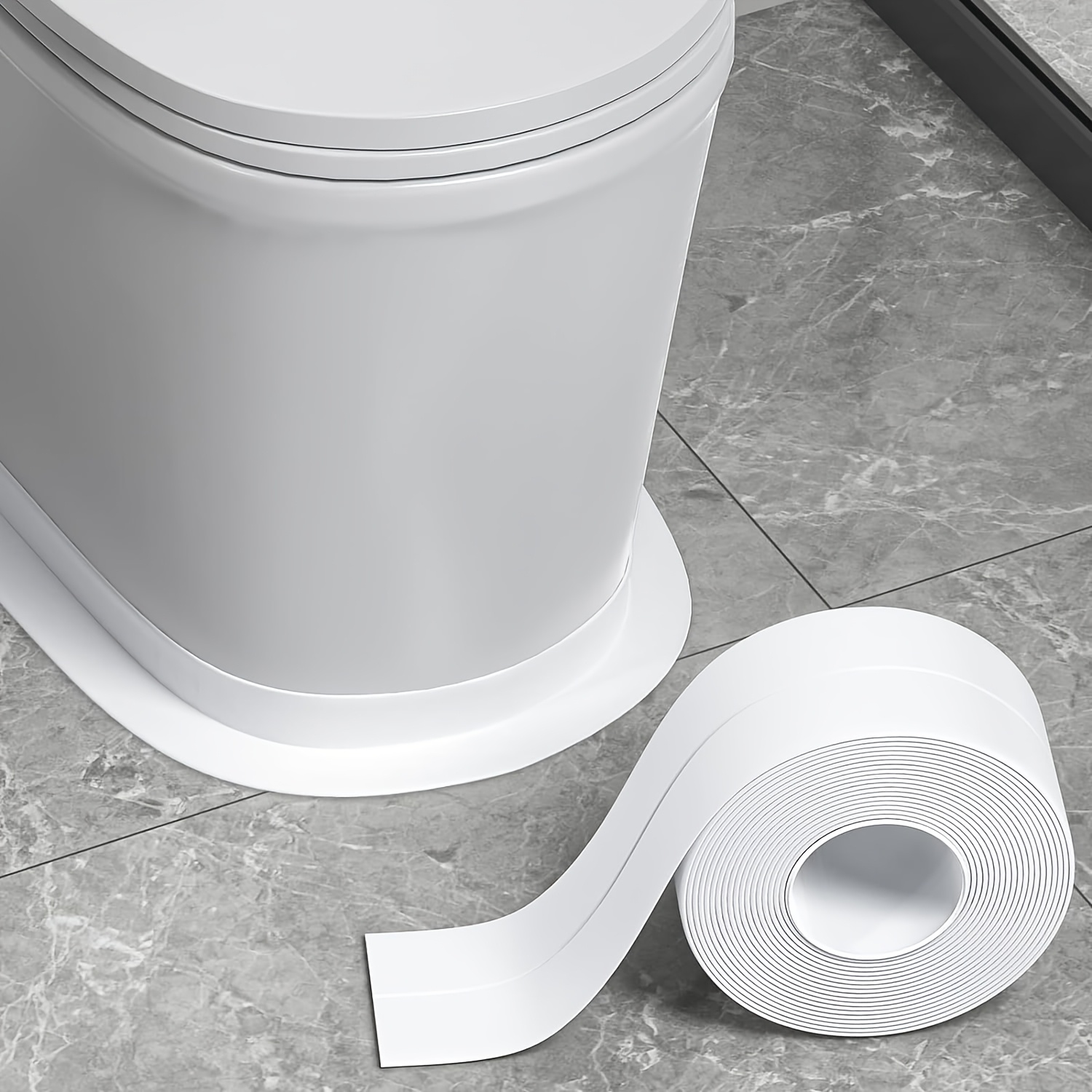1 Roll of Waterproof Tape for  - Home Bathroom Sink บทวิจารณ์และราคา