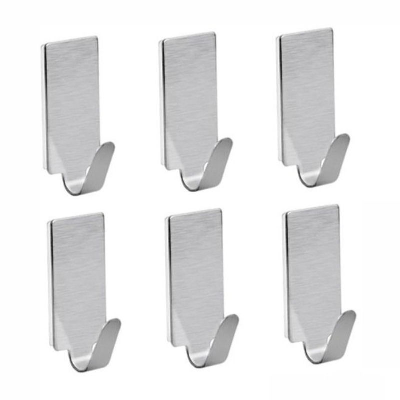 5PCS Stainless Steel Self Adhe - Towel Bar Stainless บทวิจารณ์และราคา
