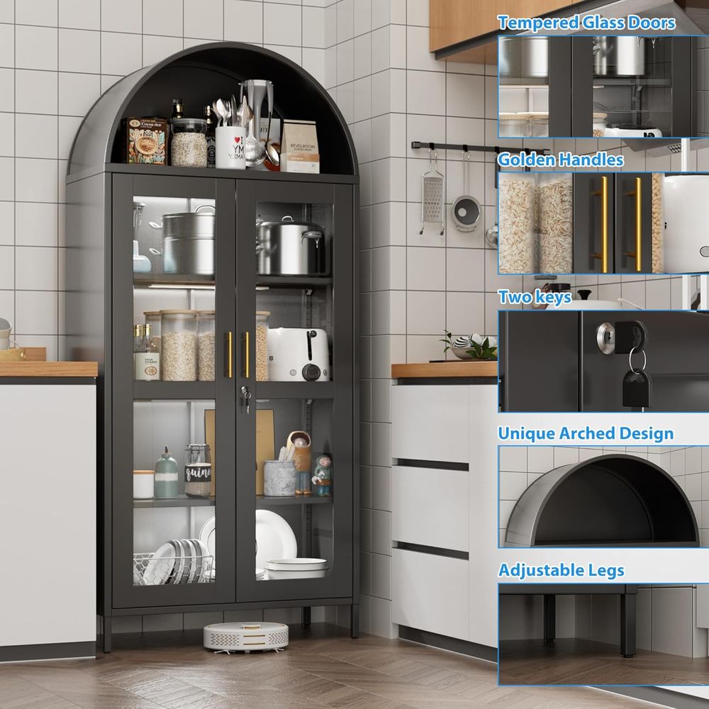 78.74 High Metal Arched Cabine - Home & Bathroom Building Products Pte Ltd Reviews บทวิจารณ์และราคา