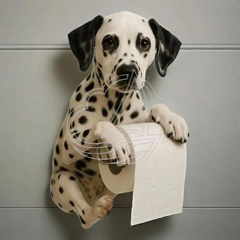 Resin Dog Toilet Paper Holder  - Toilet Paper Holder บทวิจารณ์และราคา