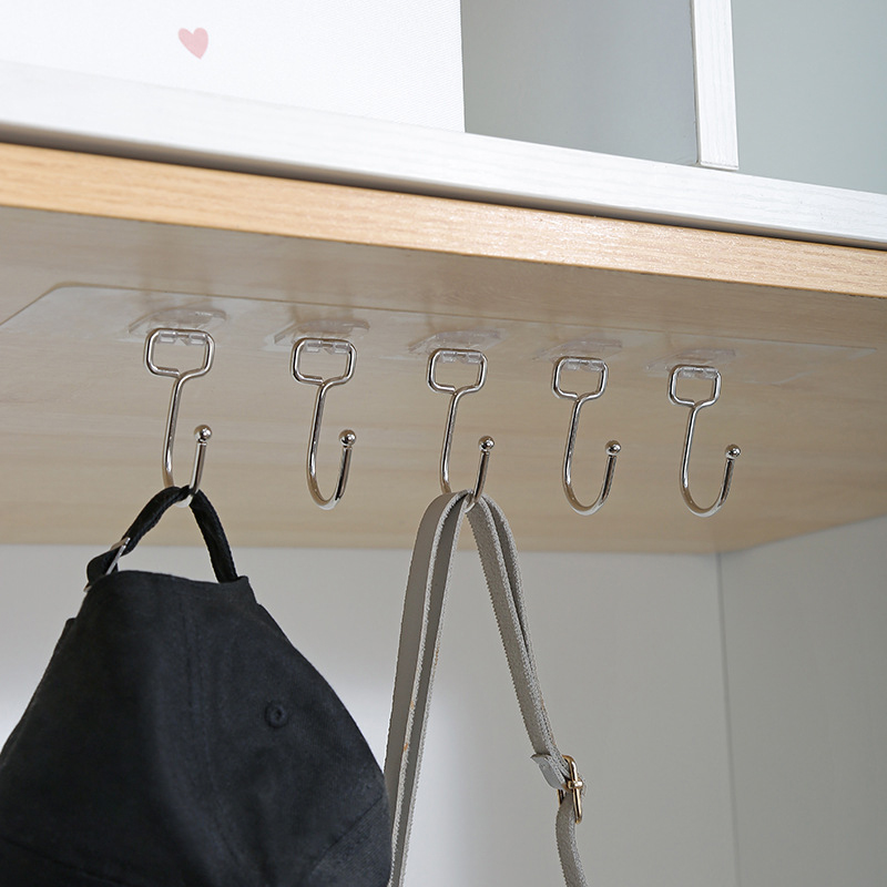 3/4/5/6 Row Wall Hanging Hook  - Towel Bar Stainless บทวิจารณ์และราคา
